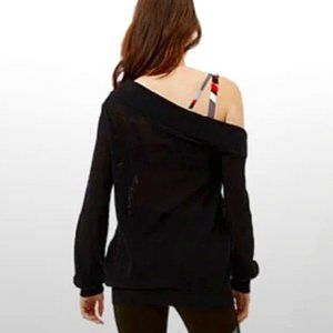SWEATY BETTY | Enliven One Shoulder Knit, Size S (NWT)